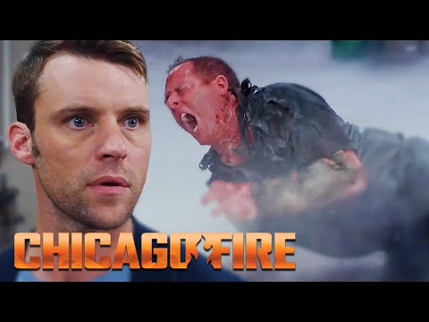 Firefighter's Heroic Rescue from Hazardous Acid Spill | Chicago Fire