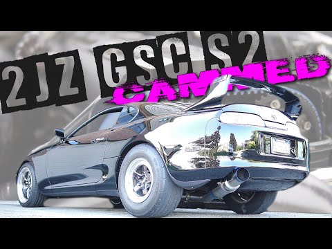 Toyota Supra 2JZ-GTE GSC S2 Cams and Tomei Exhaust
