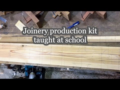 Video for beginners taught by Japanese carpenters with craftsmanship