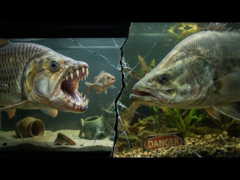 I 10 pesci mostruosi più PERICOLOSI da acquario (MAI tenere in casa)