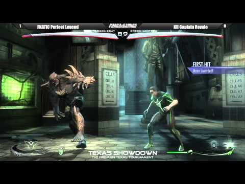 FNATIC Perfect Legend vs KH Captain Royale - Injustice: Gods Among Us (Texas Showdown)