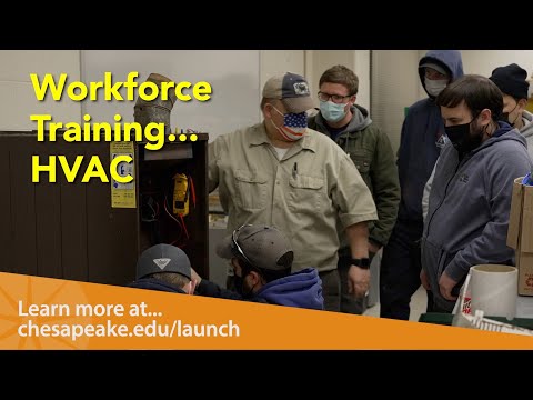 HVAC Workforce Training Classes at Chesapeake College