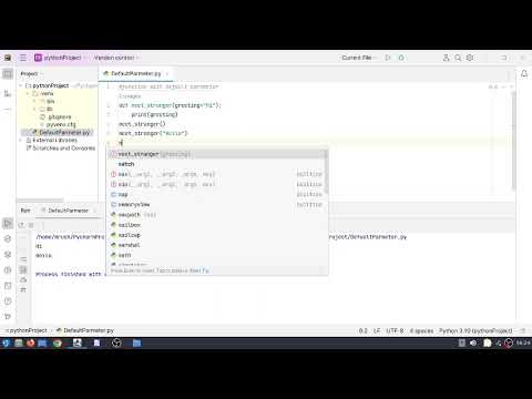 Creating Python Functions With Default Parameter Values For Optional Arguments