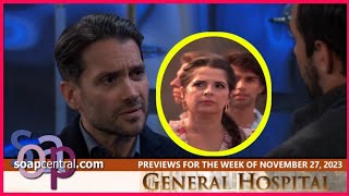 The Scoop: General Hospital previews, teasers, and spoilers for the Week of November 27, 2023