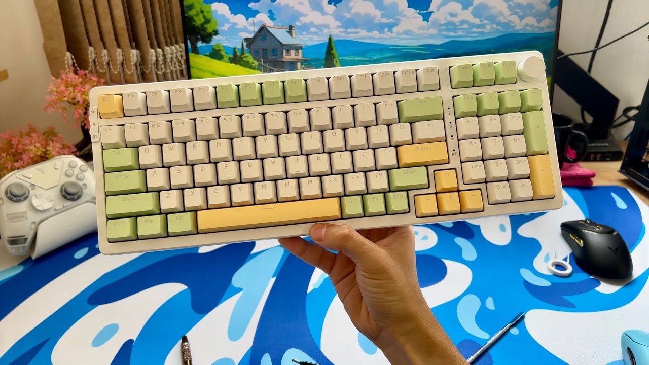 Teclado Full size Custo Beneficio que entrega Muito - Ajazz AK992