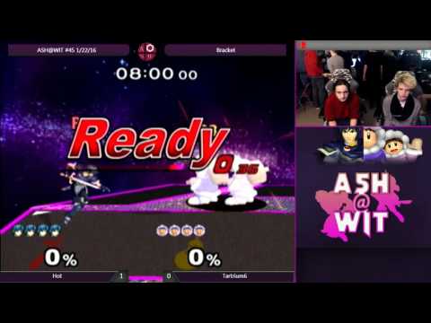 Hot (Marth) vs FBA | Tartrium (ICs) - ASH@WIT #45 Melee Bracket