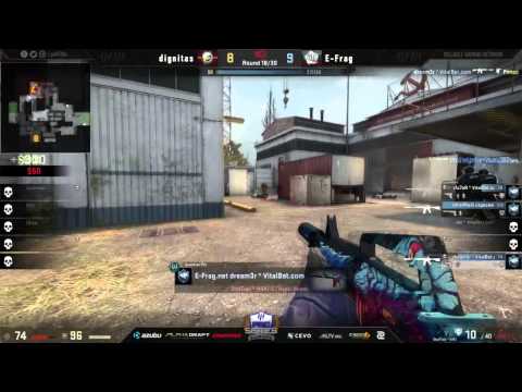 $10,000 RGN EU Pro Series LB Finals   Dignitas vs EFrag net bo3 Map 1 Cache