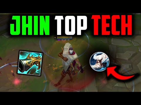 JHIN TOP TECH IS NOT FAIR! (WAY TOO FAST) - How to Play Jhin & CARRY Season 14 League of Legends