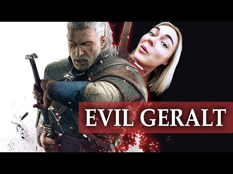 EVIL GERALT | The Witcher 3: Part 22 (BLIND / LIVE)