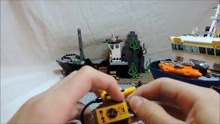 LEGO City Корабль исследователей морских глубин (60095) - відео 8