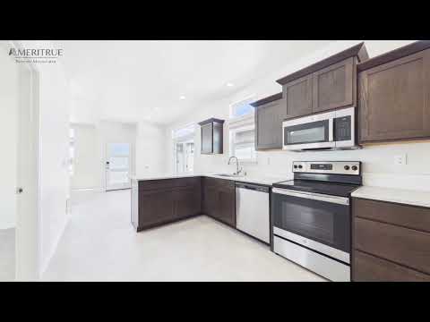 Brand new 3 bedroom/2 bathroom ready for move in property video
