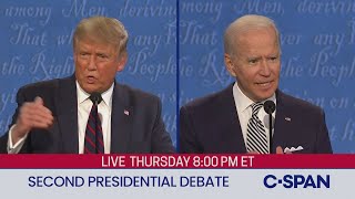 Download lagu Second 2020 Presidential Debate between Donald Tru... mp3