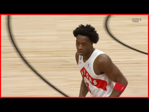 OG Anunoby Buries the 3-Pointer in front of Kawhi - Raptors vs Clippers
