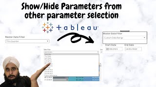 Show/Hide Parameters based on another Parameter in Tableau