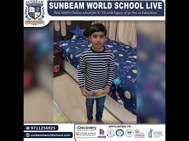 &ldquo;Mastering Time: A Maths Activity by a Sunbeam World School Student&rdquo;