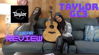 Video thumbnail for 7 Year Taylor GC3 Guitar Review! by Alyssa Osorio