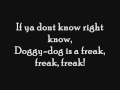 Snoop Dogg - Sensual Seduction (Lyrics)