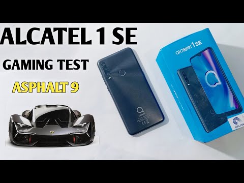 Alcatel 1 SE Gaming Test Asphalt 9