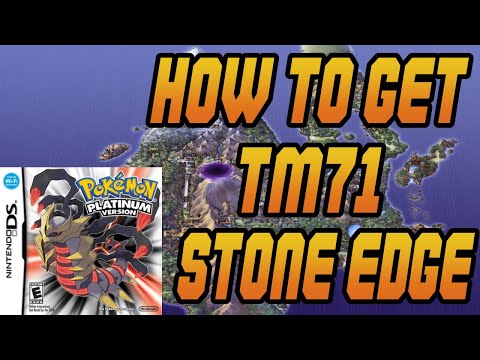 How to Get TM71 Stone Edge in Pokemon Platinum