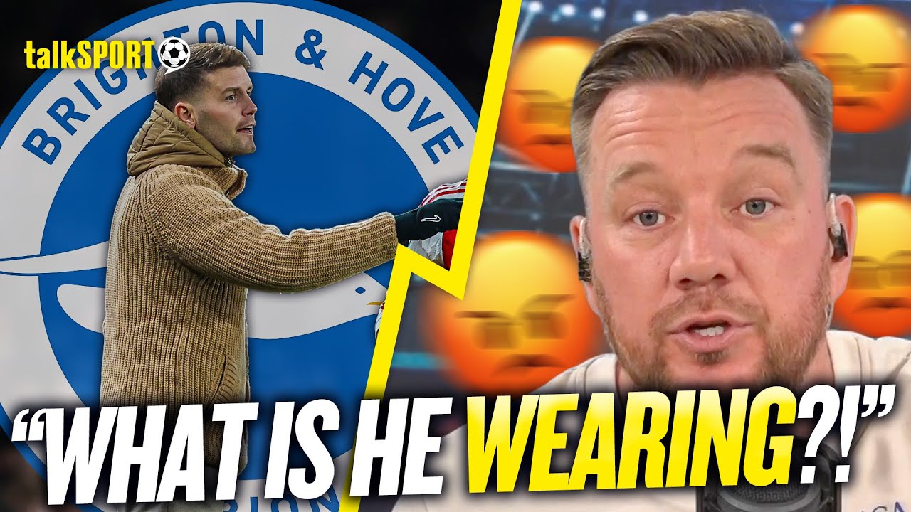 "WHAT IS HE WEARING?!" Jamie O'Hara RANTS about Fabian Hürzeler's Outfit vs Arsenal