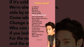 Download lagu Winter Ahead lyrics - V (뷔) with PARK HYO SHIN (박효신) #lyrics #kimtaehyung #parkhyoshin mp3