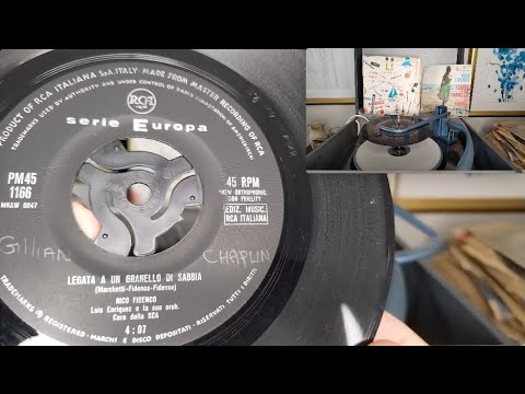 Legata A Un Granello Di Sabbia ~ Nico Fidenco ~ 1961 RCA Italiana 45rpm Vinyl Single ~ Bush SRP31D
