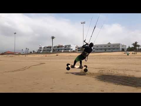 Kitesurf Agadir beach by Mr Aziz Surf