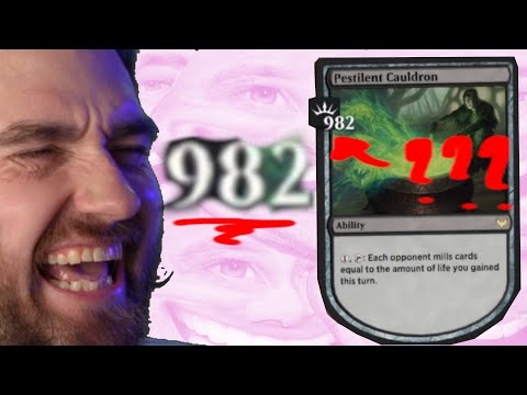 250 CARDS WON'T SAVE YOU BUDDY! Cauldron Mill Lifegain Jason Akrilon Membership Deck MTG Arena