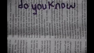 stop motion experiment