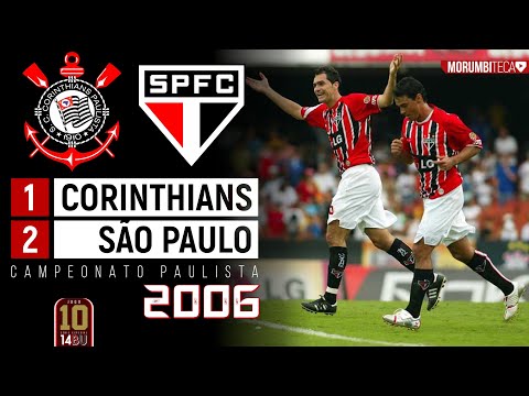 Corinthians 1x2 São Paulo - 2006 - DANILO, SOUZA, MINEIRO, JOSUÉ, ANDRÉ DIAS E O 10º JOGO DO TABU!!