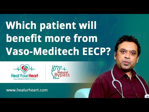 Which patient will benefit more from Vaso-Meditech EECP?
