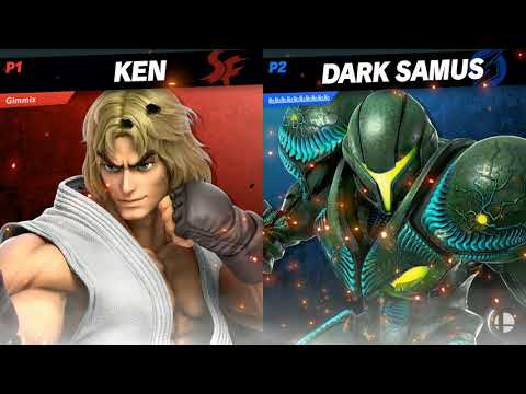 Rushdown 60 - Gimmix (Ken) vs DisqoBunny (Dark Samus) Winners Finals - SSBU