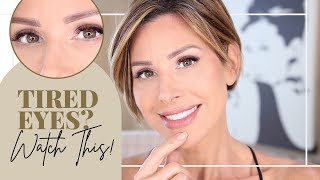 MAKEUP TIPS FOR HOODED, TIRED & DROOPY EYES | Dominique Sachse