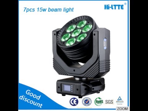 HL-12 RGBW 4 IN 1 LED Pixel Beam Moving Head Light