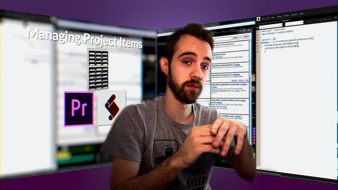Premiere Pro Scripting Tutorial [QuickTip]: Managing Project Items