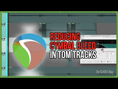 Reducing Cymbal Bleed in Tom Tracks (without dulling the attack)