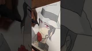 【圧倒的威圧感】薔薇を持つ無惨様描いてみた