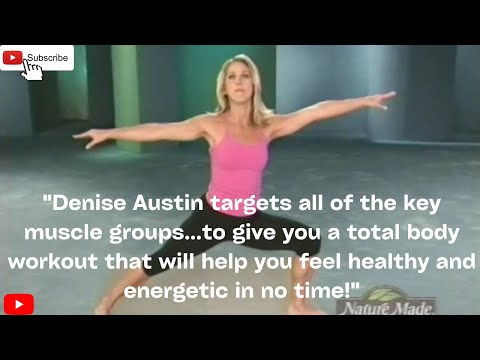 Denise Austin The Wellness Workout - targets  all of the key muscle groups