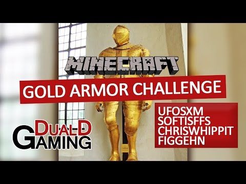 Gold Armor Challenge med FiggWhipp - (Minecraft-tävling)