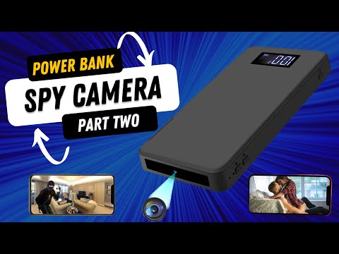 How to Record on the Power Bank Hidden Camera (64 GB Spy Camera)