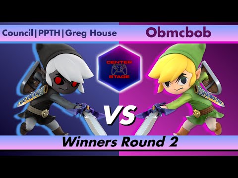 Center Stage #13 - Council PPTH Greg House (Toon Link) vs Obmcbob (Toon Link) - Smash Ultimate SSBU