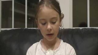 Anna Graceman - So I Cried - age 8