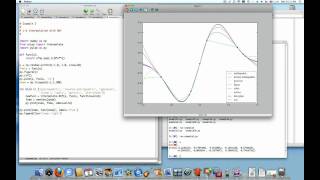 Download the video "Python Interpolation 2 of 4: 1d interpolation with Rbf"