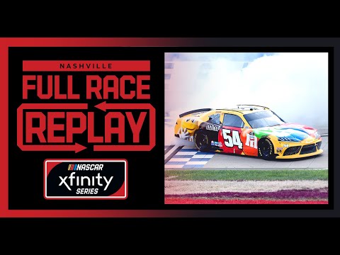NASCAR Ally400（ナッシュビル・スピードウェイ）Xfinityクラスのレースフル動画
