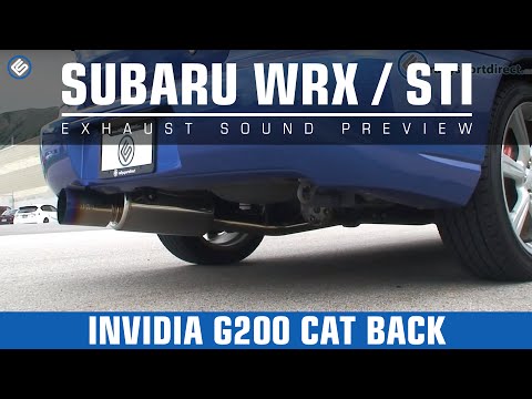 Invidia G200 Subaru 02-07 WRX / STi Exhaust Sound Clip