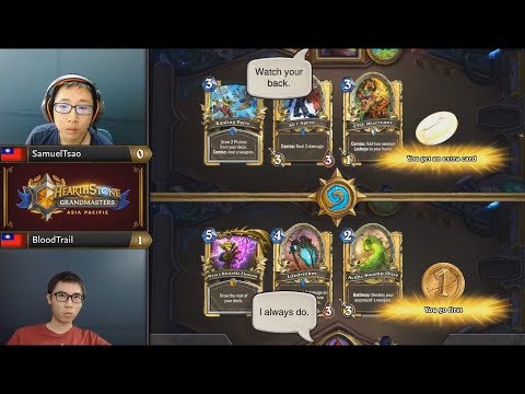 SamuelTsao vs BloodTrail | Hearthstone Grandmasters Asia-Pacific Week 1 Day 3 | GAME 2