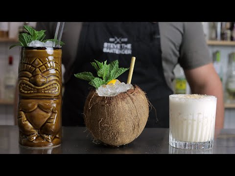 3 x TIKI RECIPES (from SMUGGLER'S COVE Cocktail Book!)