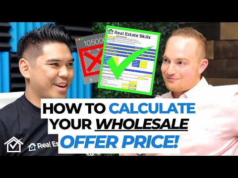 How To Calculate Your Wholesale Offer Price (FREE CALCULATOR)!