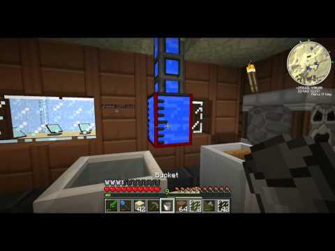Minecraft Feed the Beast (My Solar Array and Factorization Toys)