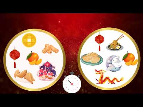 Chinese New Year Dobble Vocabulary Game